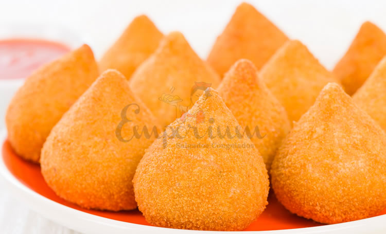 Mini Coxinha de Frango c/Requeijão