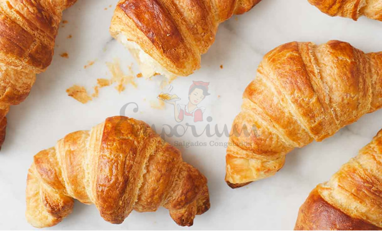 Mini Croissant de Queijo Presunto